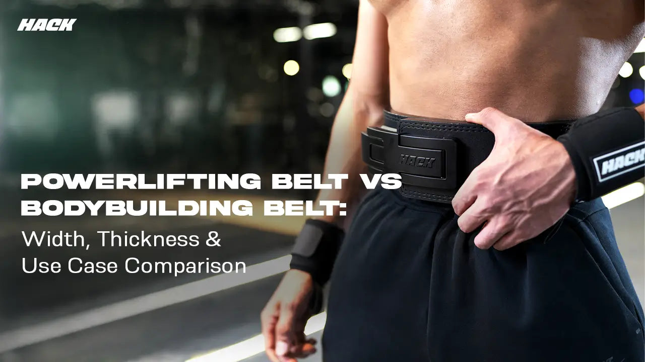 Powerlifting Belt vs Bodybuilding Belt: Full Comparison