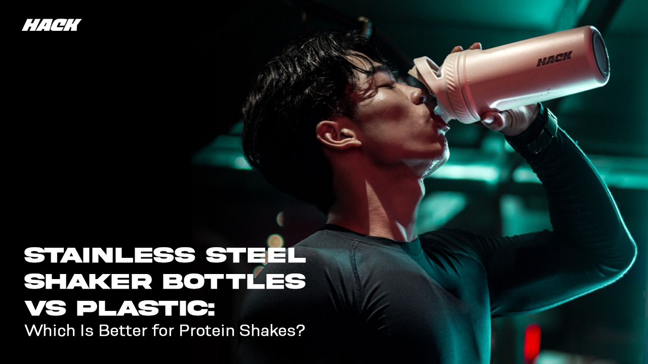 Stainless Steel vs Plastic Shaker Bottles: Which Is Better?