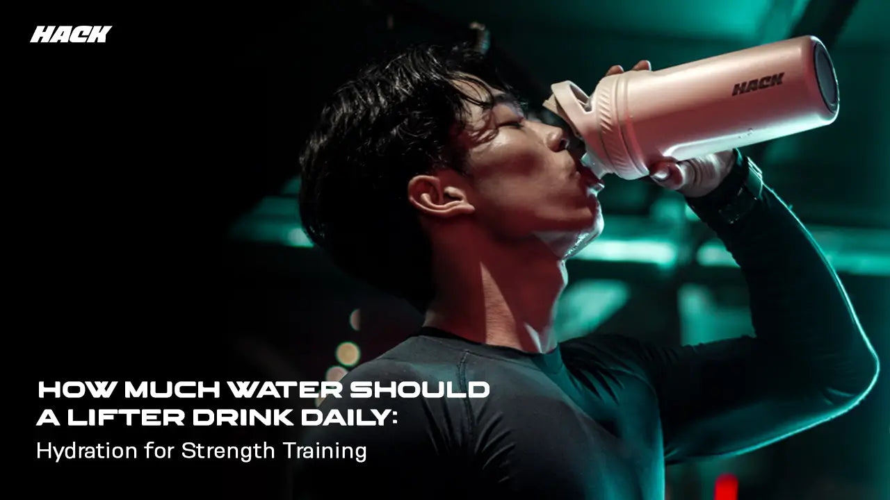 How Much Water Should a Lifter Drink Daily?