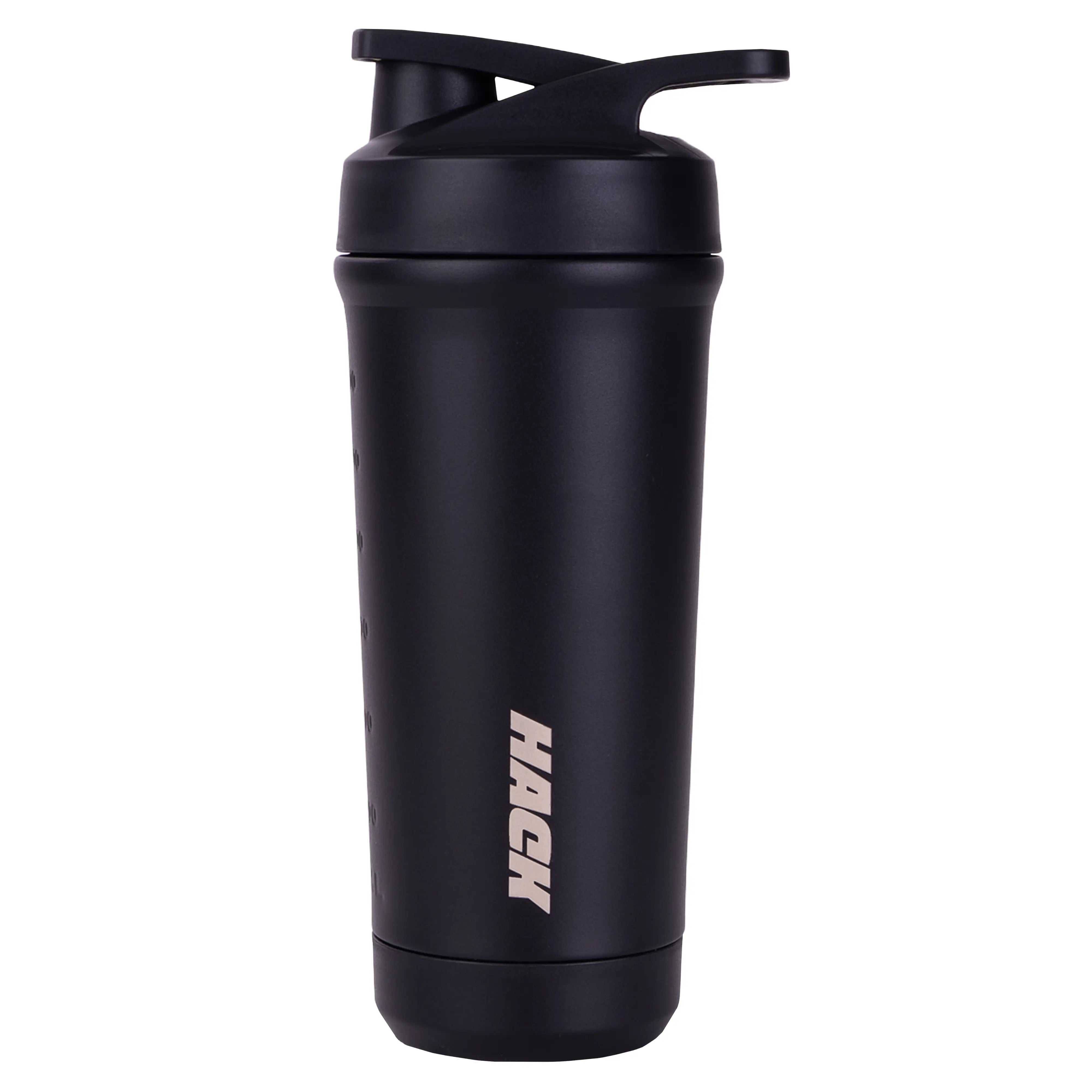 Hack Athletics Pro Blend Shaker Bottle - Black
