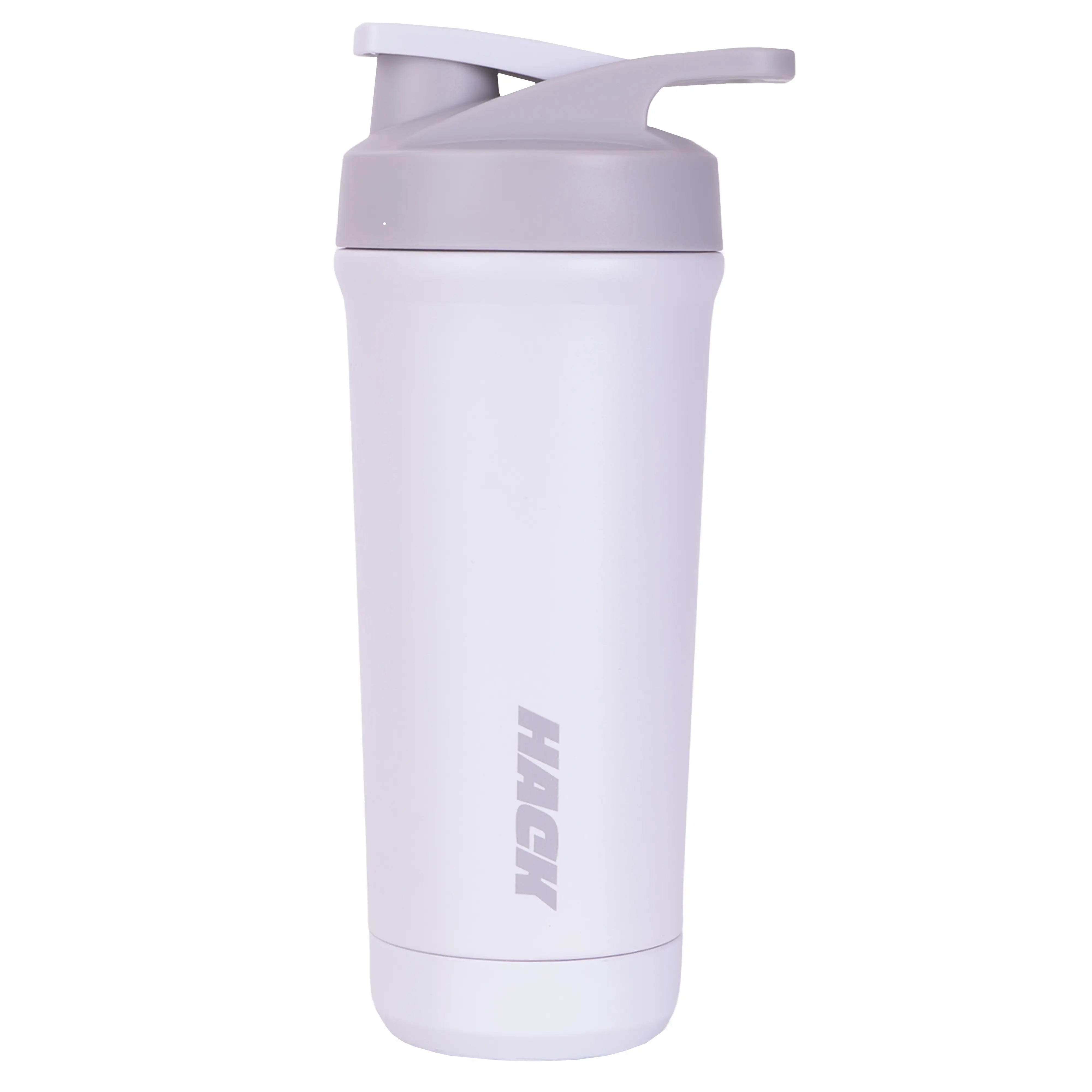 Hack Athletics Pro Blend Shaker Bottle - White