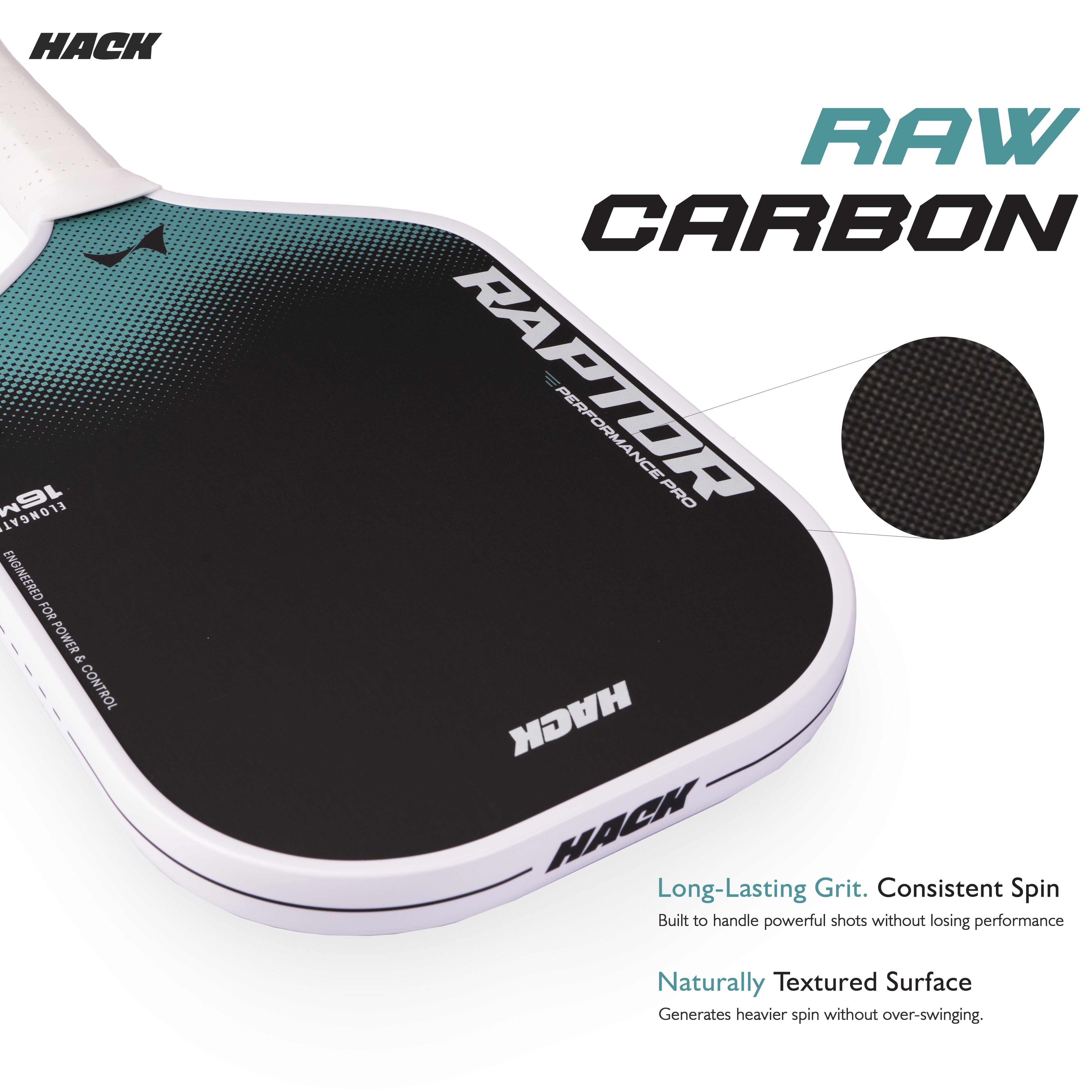 Hack Athletics Raptor Pro Carbon Pickleball Paddle
