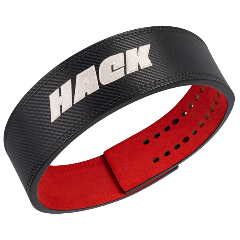 Hack Athletics Premium 13mm Lever Belt Carbon Fiber (4 Claw)