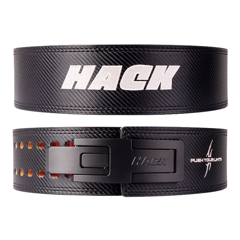 Hack Athletics Premium 13mm Lever Belt Carbon Fiber (4 Claw)