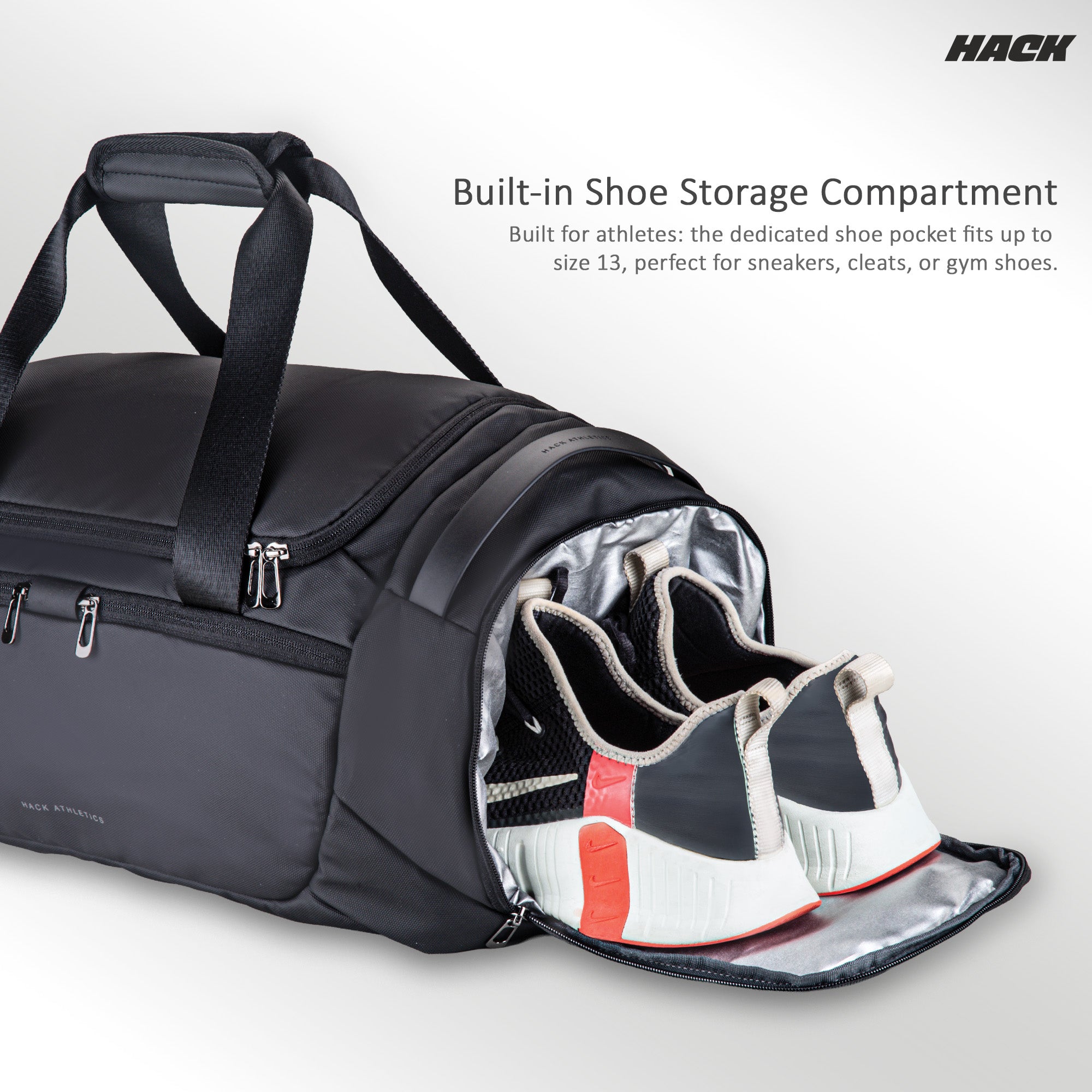 Hack Athletics 30L Duffle Gym Bag
