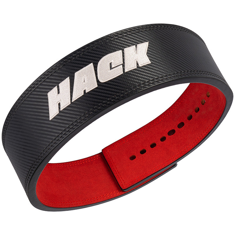 Hack Athletics Premium 13mm Lever Belt Carbon Fiber (2 Claw)