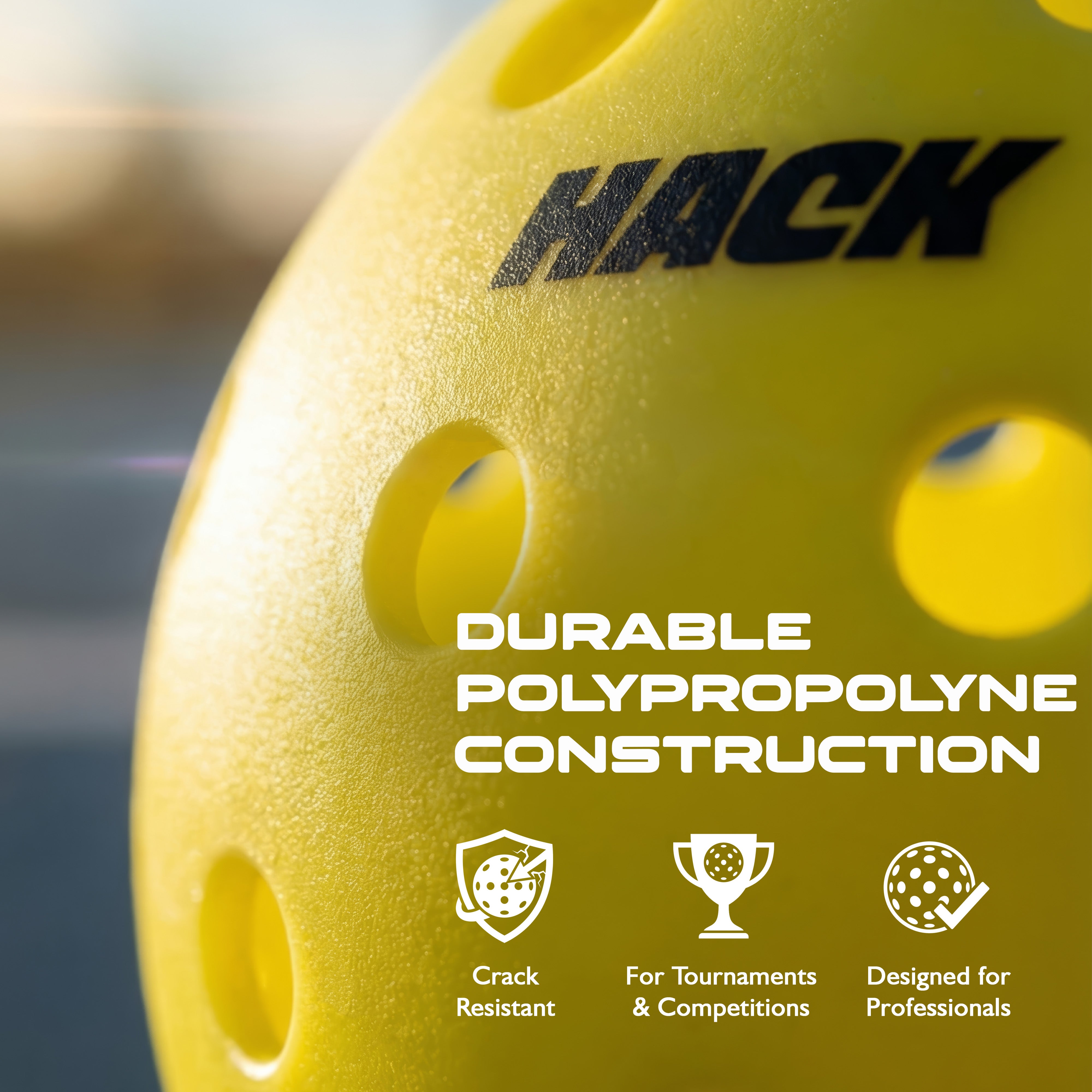 Hack Athletics Rapid Pro Pickleball - 40 holes