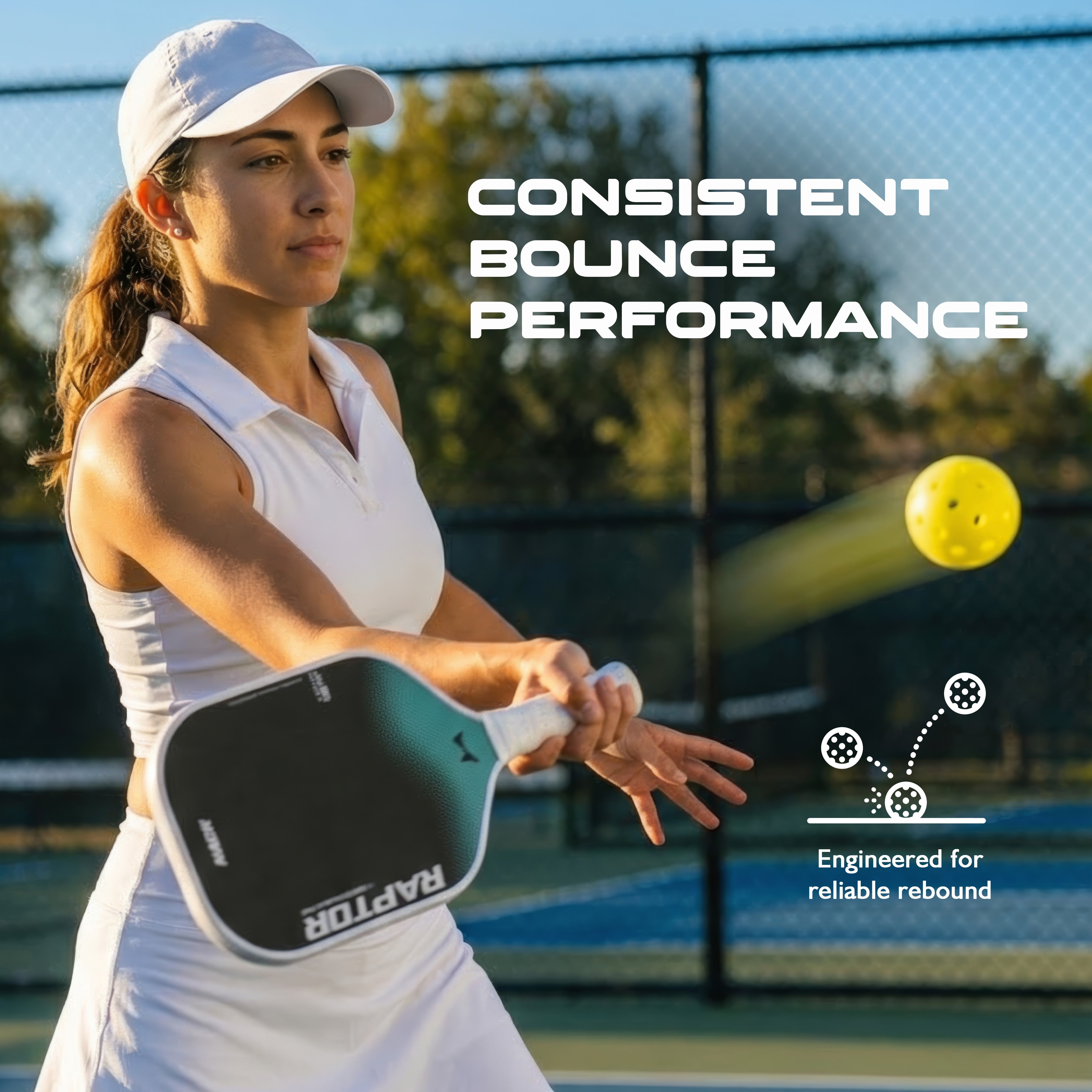 Hack Athletics Rapid Pro Pickleball - 40 holes