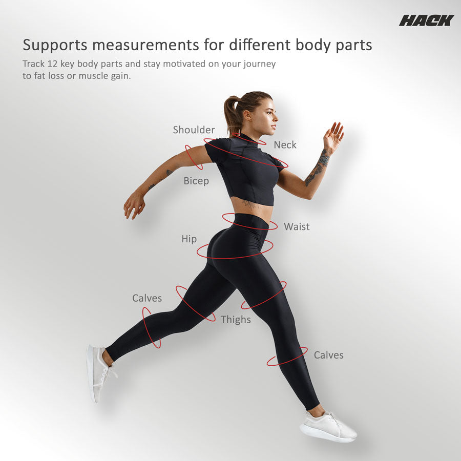 Hack Athletics Smart Body Measuring Tape