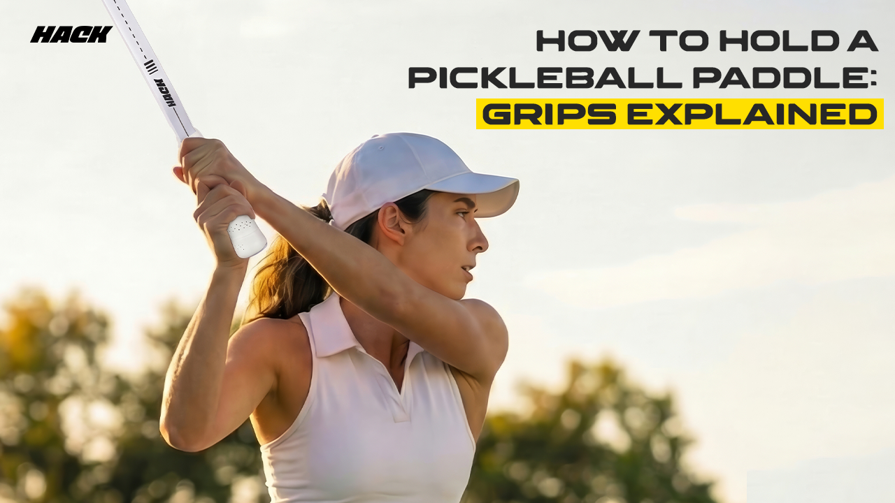 How to Hold a Pickleball Paddle: Grips Explained