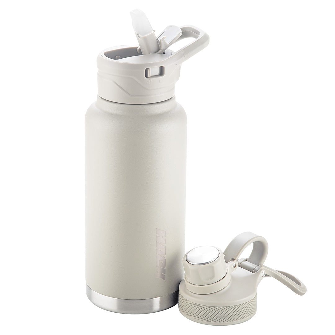 Hack Athletics Premium Hydra Water Bottle Cream | 950ML