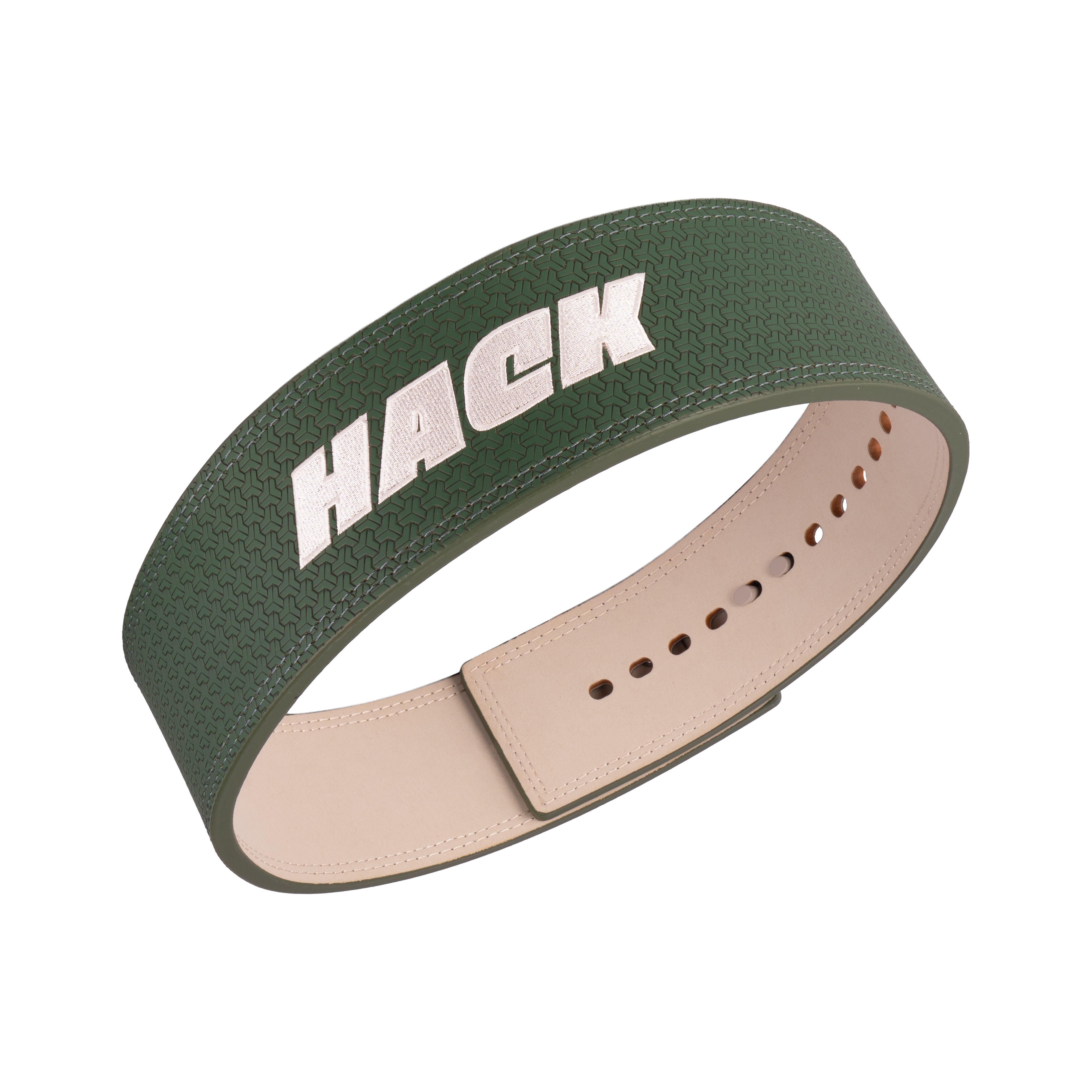 Hack Athletics Premium 10mm Lever Belt Signature Green